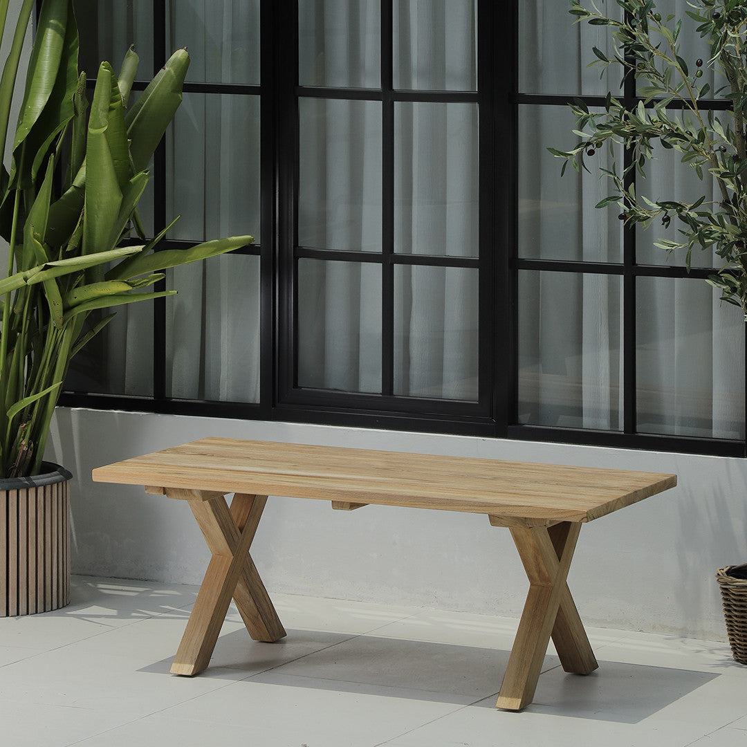 Cala Sofa Table with X legs