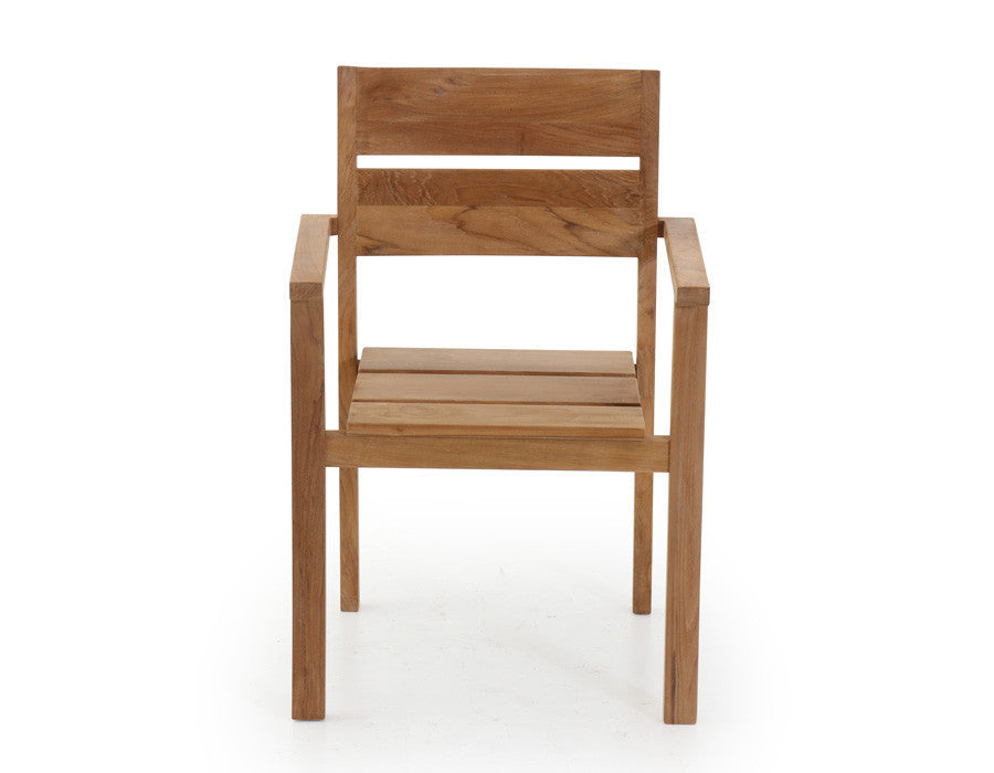 Hercules chair with armrest - Core teak