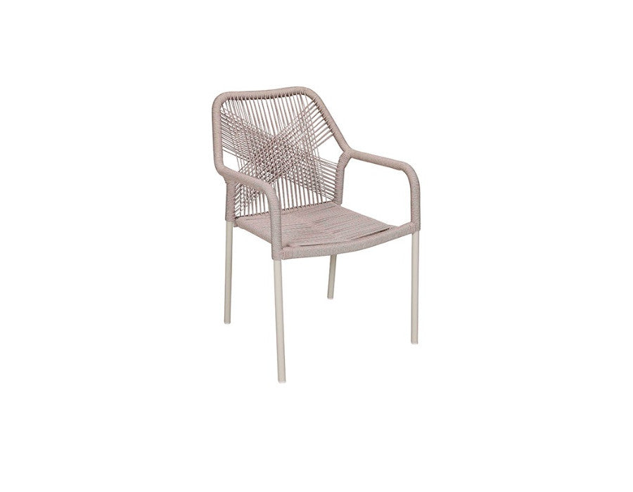 Naomi Stacking Chair Sandy grey