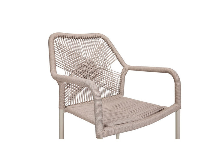 Naomi Stacking Chair Sandy grey