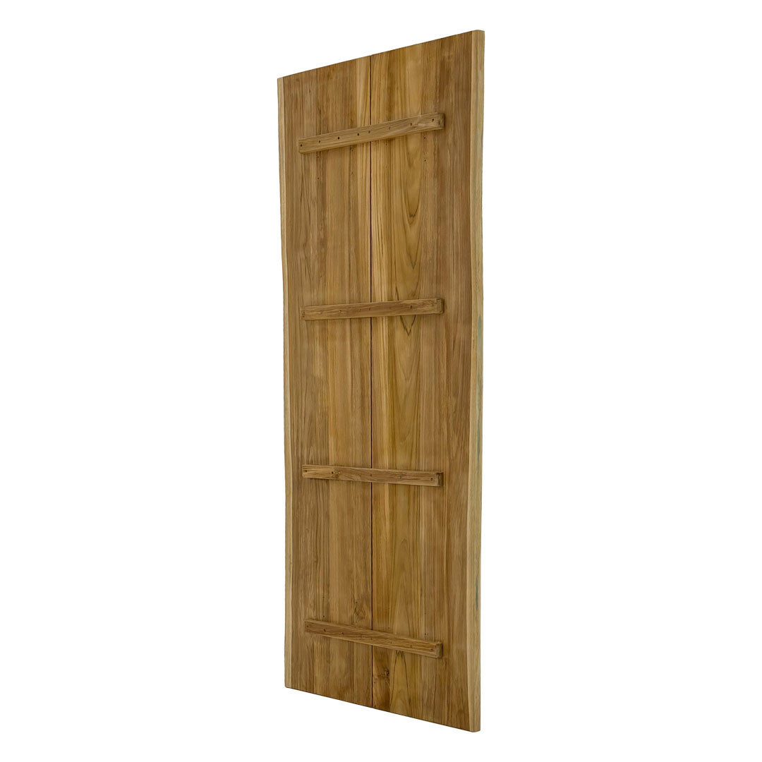 Maxi Outdoor Table Top – 240x100 cm Core Teak, 2 Planks Live Edges