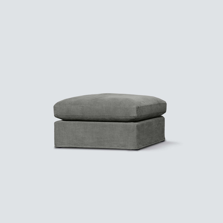 Milos Sofa Pouf - Grey Coloured