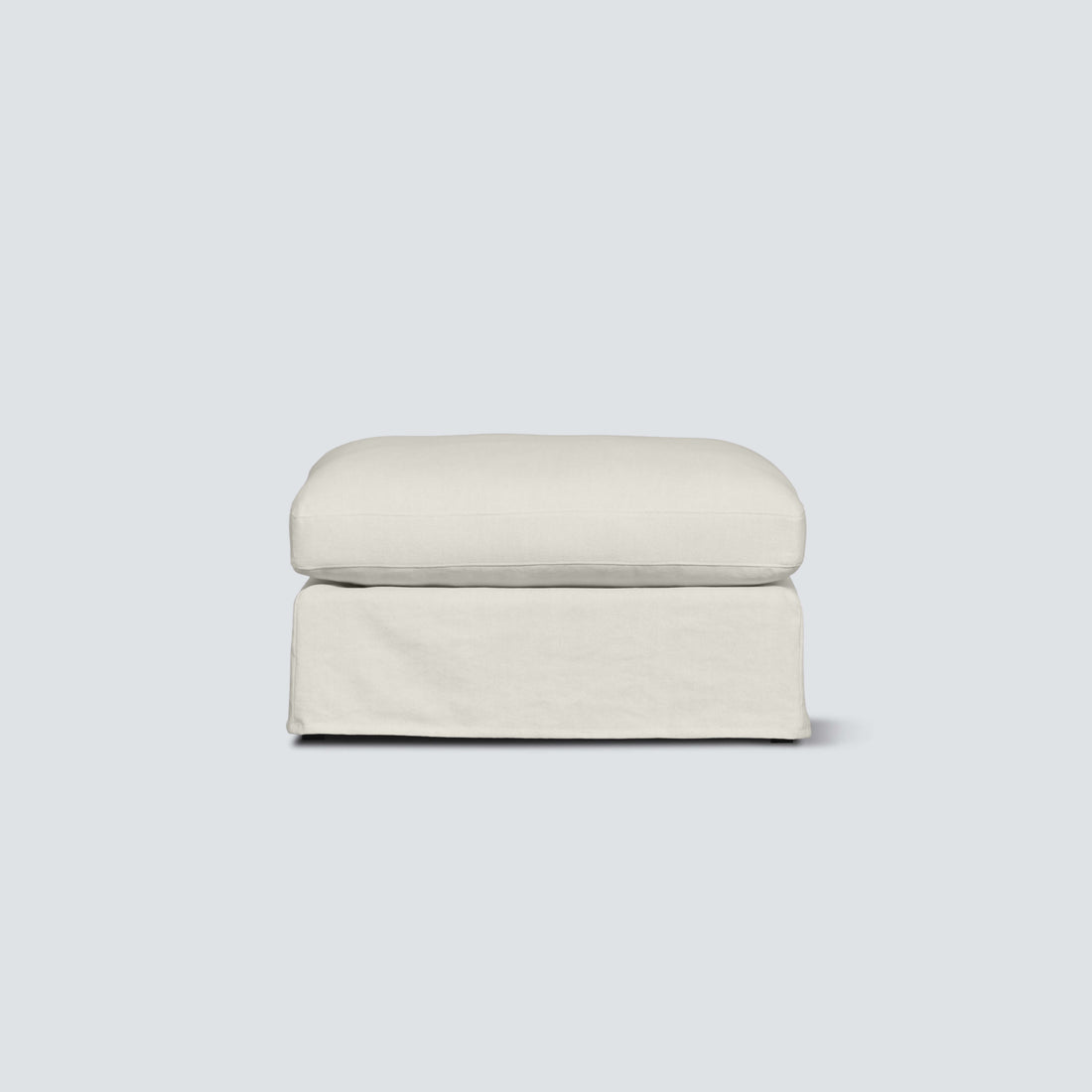 Milos Sofa Pouf - Cream Coloured