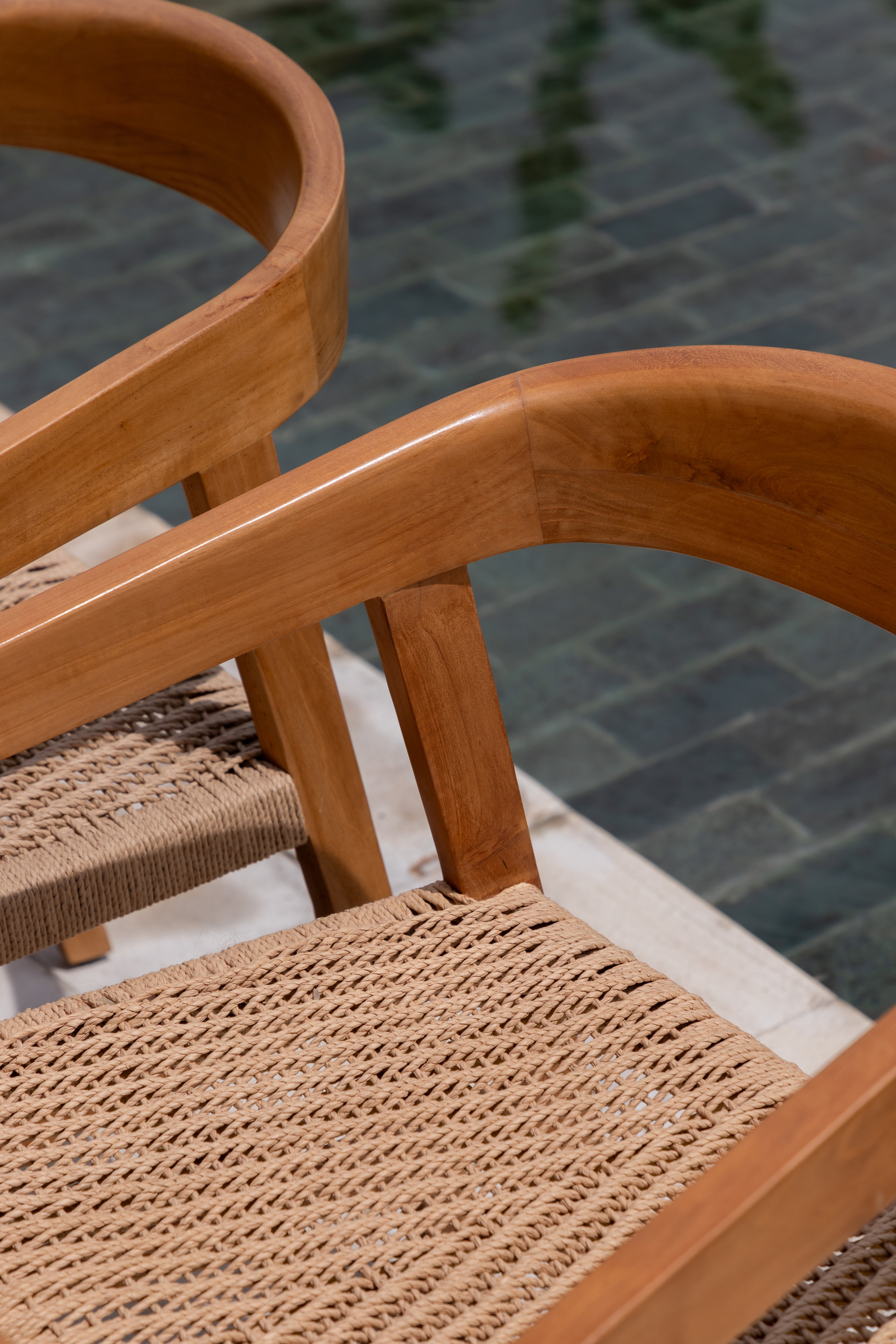 Hercules Garden Furniture Set – 290 cm Core Teak Table w/ 8 Hola Chairs