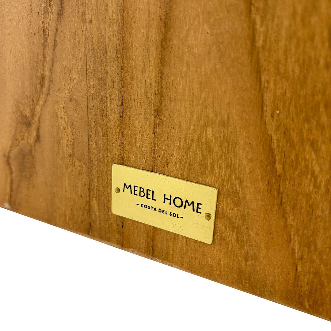 Dining Table Top – 246x100 cm Plank Design, Live Edges Without Gap