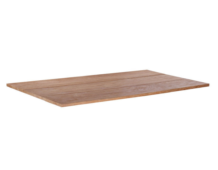 Mako Outdoor Table Top – 240x100 cm, 3 Planks Straight Edges