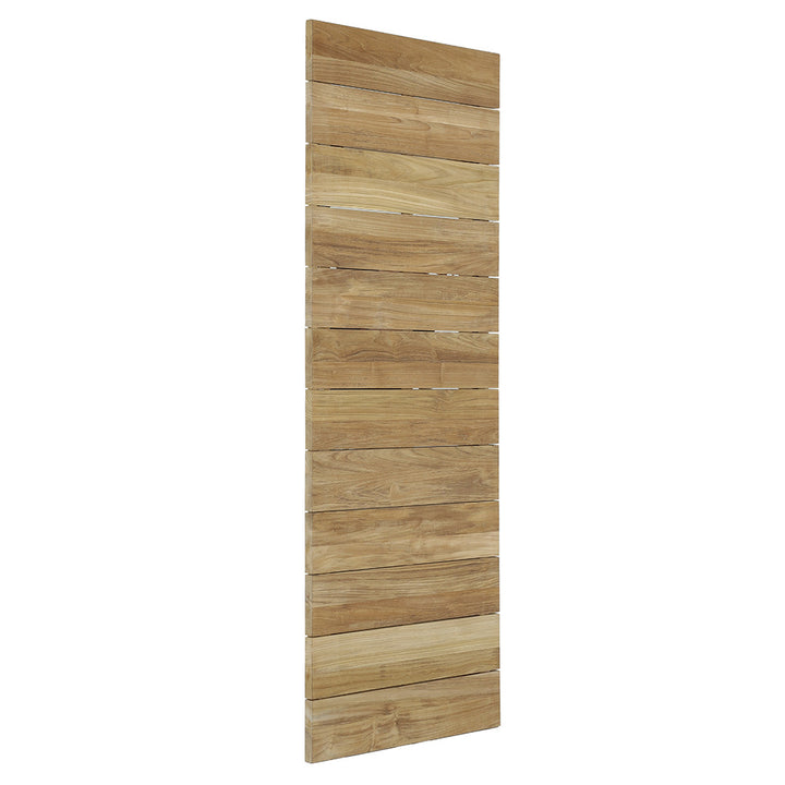 Miki Outdoor Table Top – 240x100 cm Core Teak, Short Slat Design