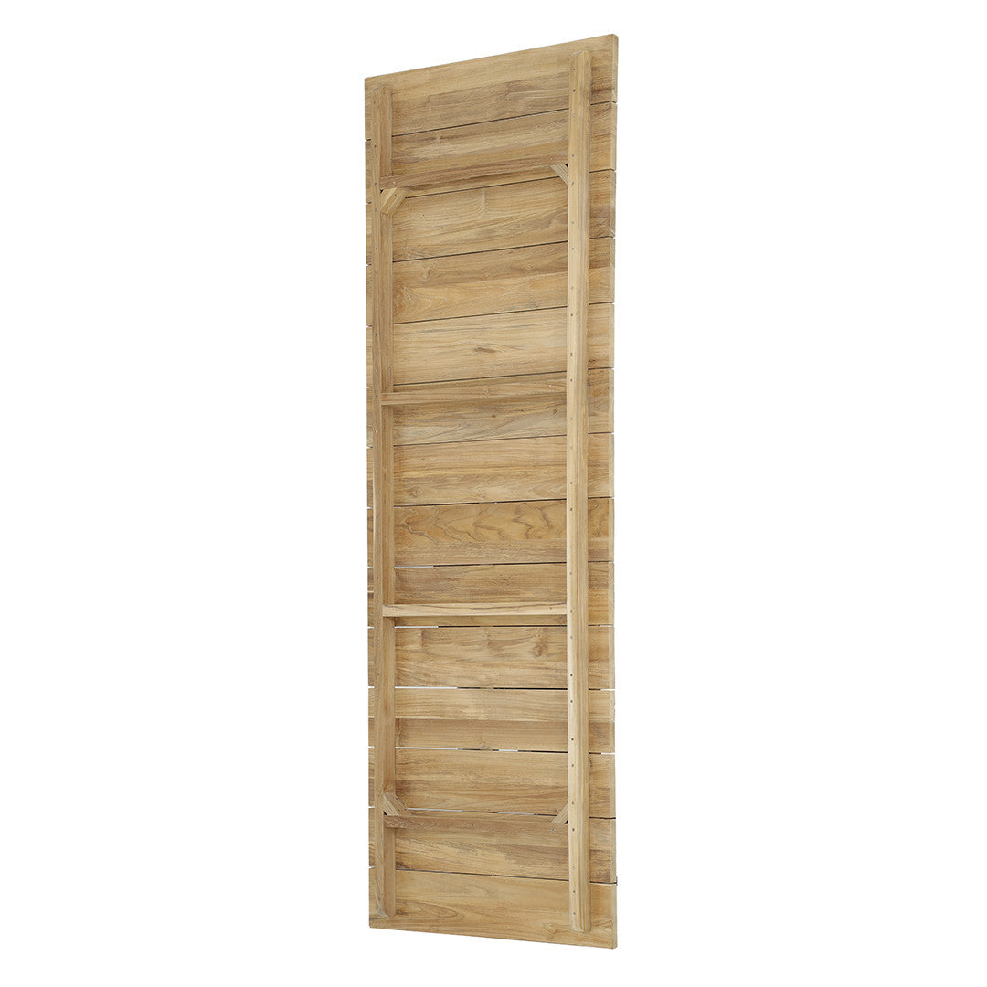 Miki Outdoor Table Top – 290x100 cm Core Teak, Short Slat Design