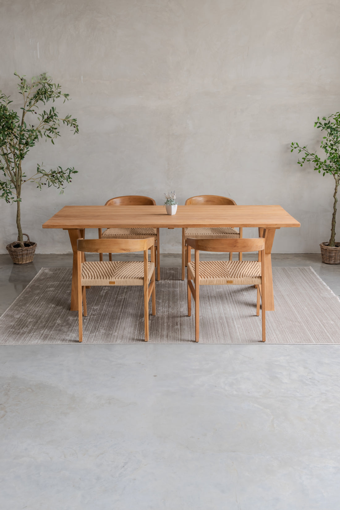 Elene Table Top – 246x100 cm, 2 Planks Straight Edges