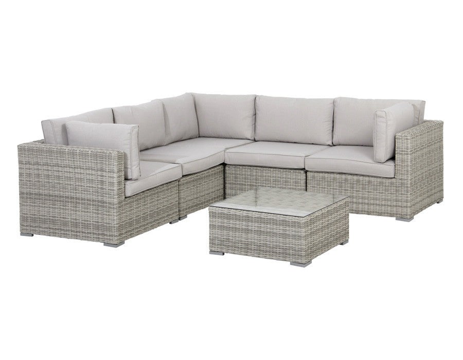 Rio Modular Sofa Set LIGHT GREY
