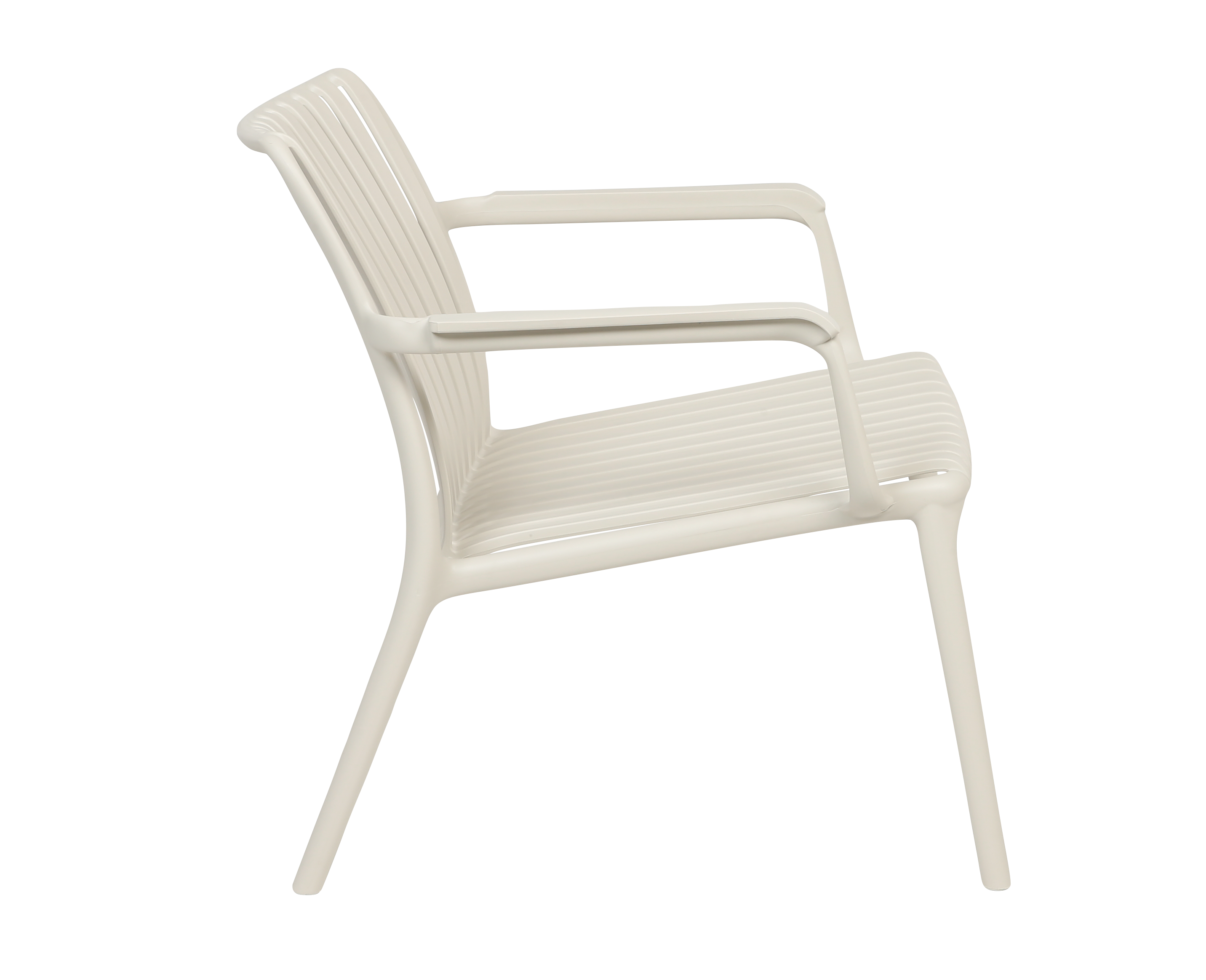Sonja lounge chair grey / white