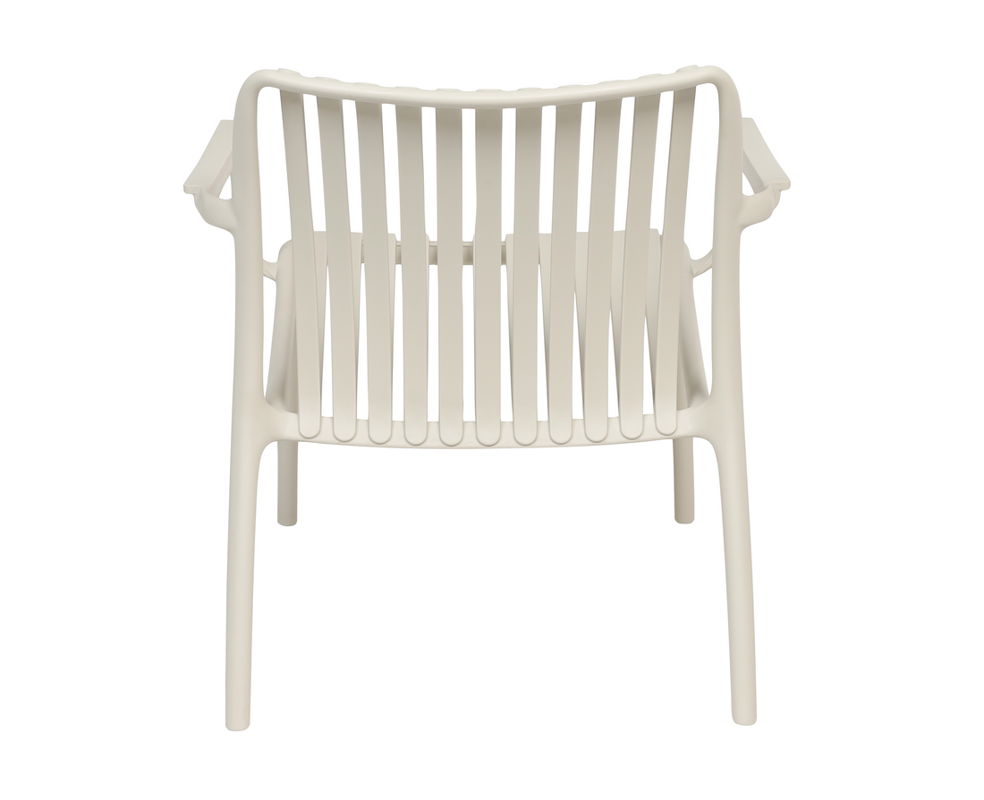 Sonja lounge chair grey / white