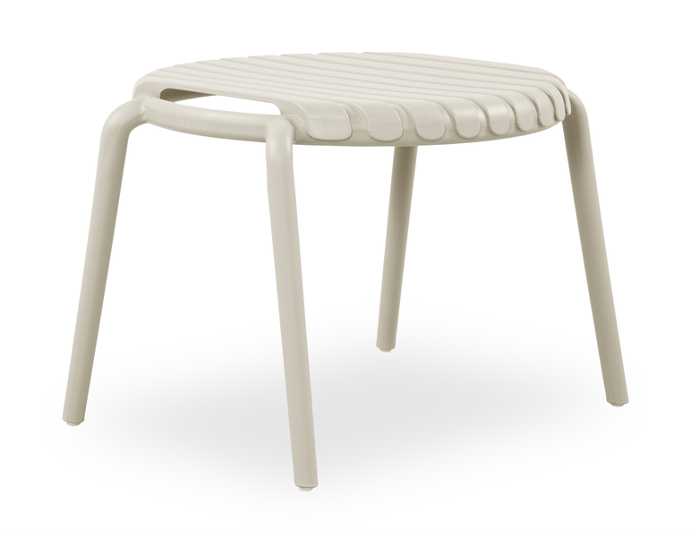 Sonja side table grey / white
