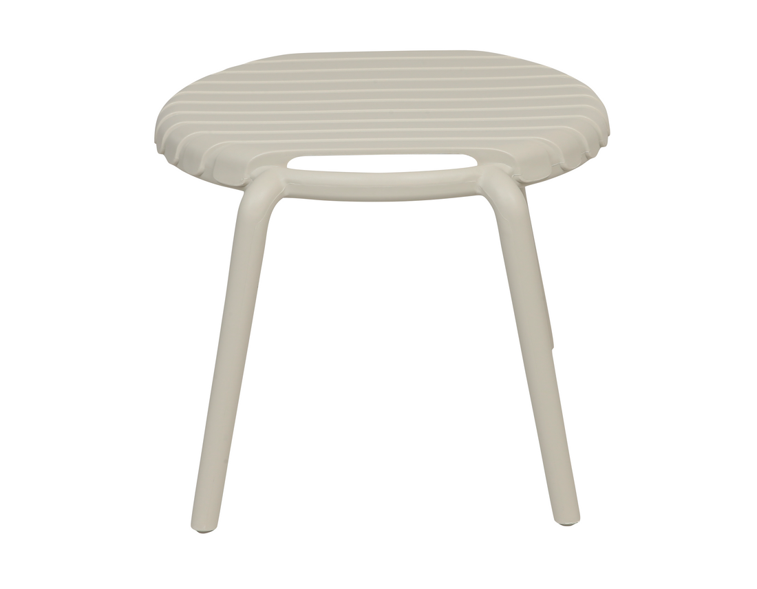 Sonja side table grey / white