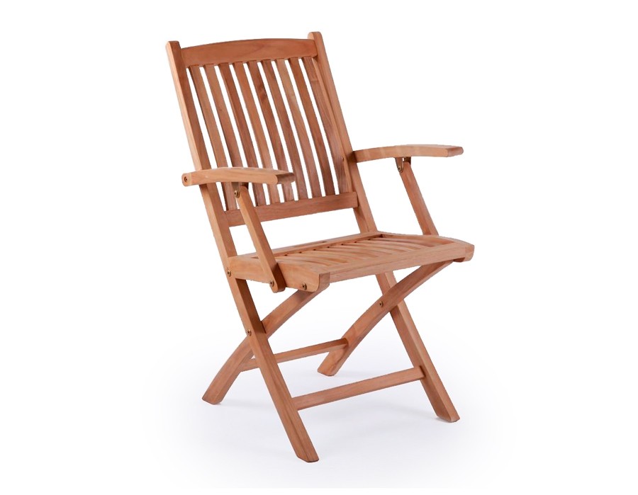 Hercules Garden Furniture Set CORE TEAK – 200 cm w/ Mia Armrests