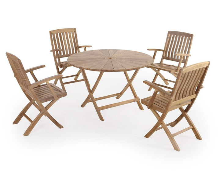 Matahari Garden Furniture Set – 120 cm w/ Mia Armrests