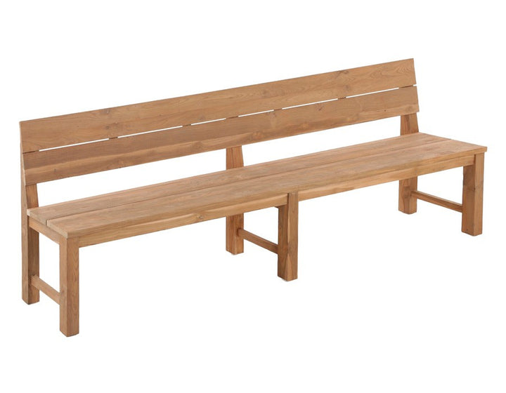 Duncan Backrest Bench CORE TEAK – 290 cm