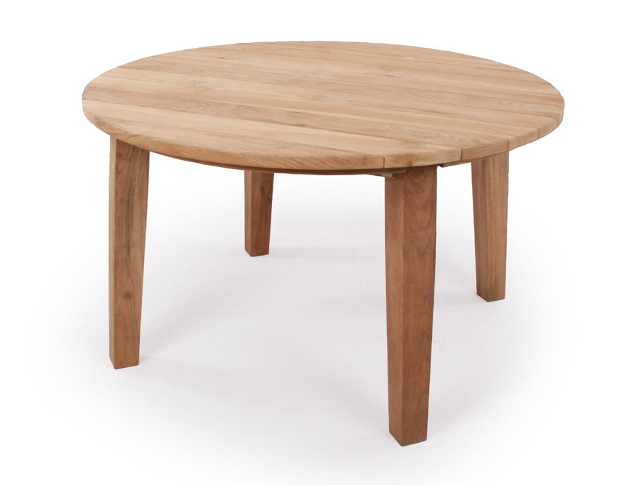 Kansas Table ROUND TEAK – 130 cm