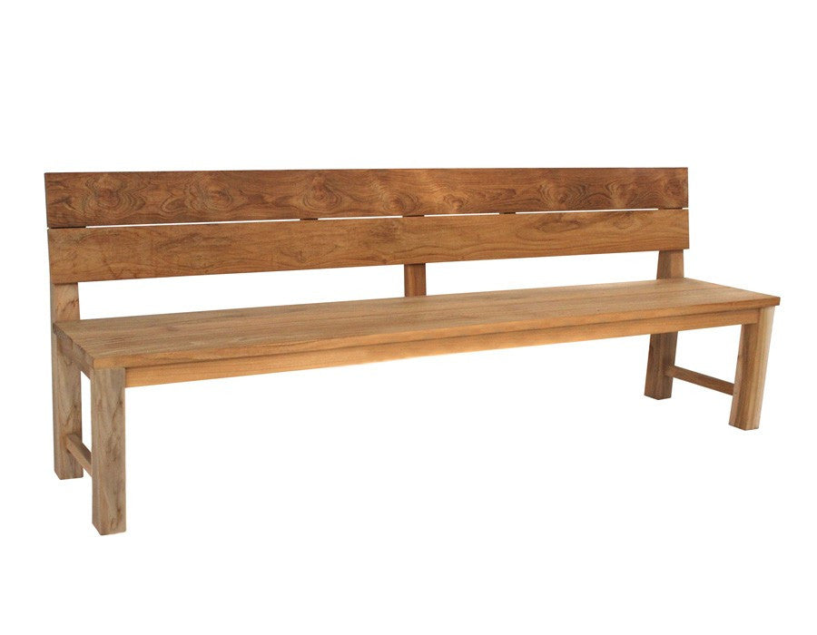 Duncan Backrest Bench CORE TEAK – 240 cm