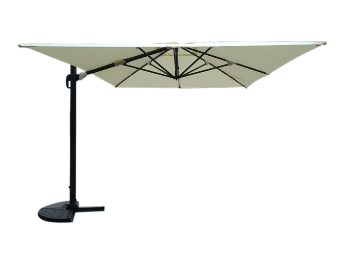 Ellen Hanging Parasol WHITE – 3x4 m