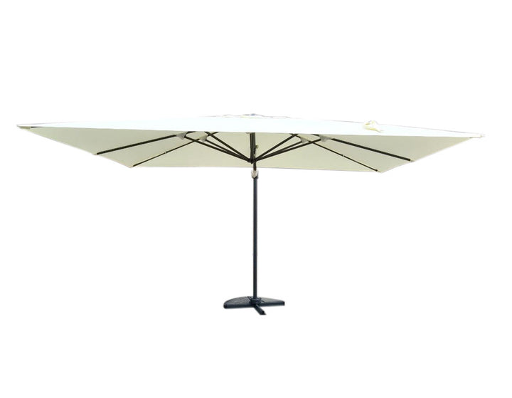 Ellen Hanging Parasol WHITE – 3x4 m