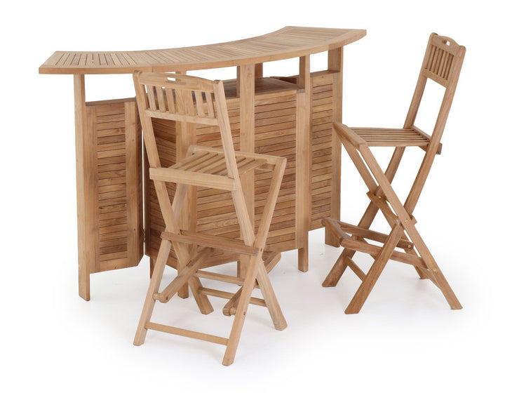 Bar Set – Bar Desk w/ 2 Jakarta Bar Chairs