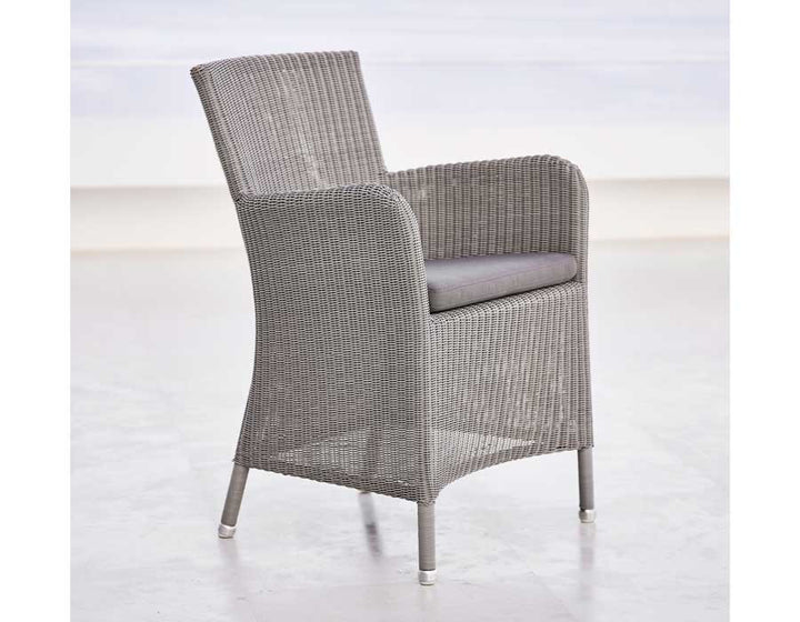 Cane-line Hampsted Chair TAUPE – w/ Armrest
