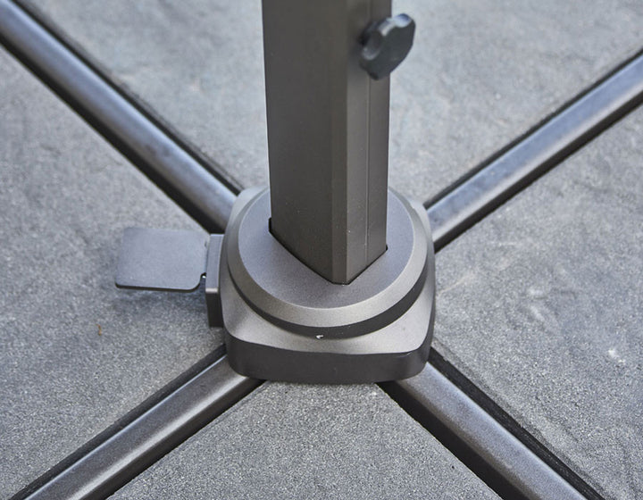 Cane-line Hyde Hanging Parasol ANTHRACITE GREY – 3x3 m