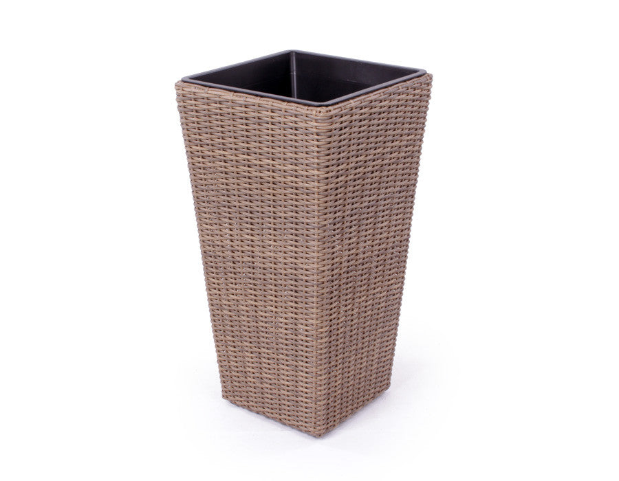 Wicker Pot DUSTY – Square H70 cm