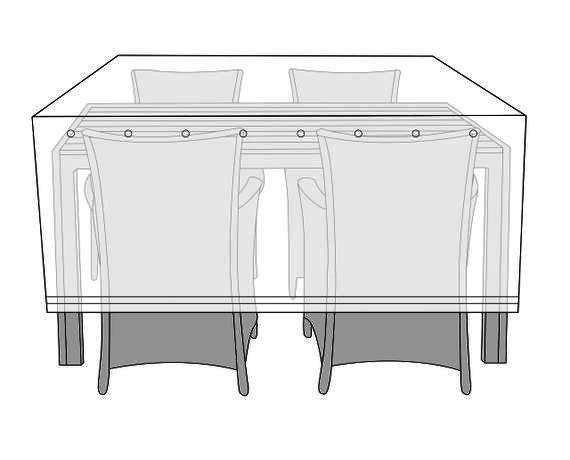 Cover – 130x170x115 cm for Table w/ 4 Chairs