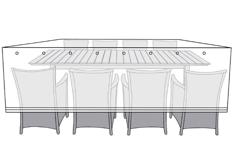 Cover – 300x145 cm for Table w/ 8 Chairs