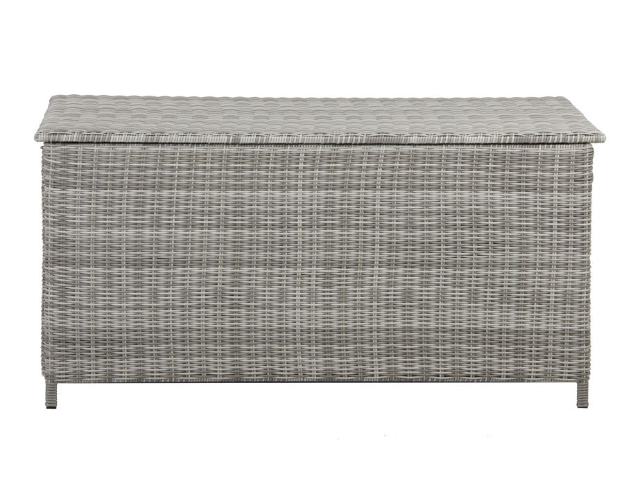 Tala Cushion Box SMALL – Light Grey Wicker – 160x80x78 cm