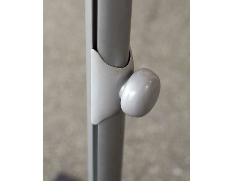 Cane-line Major Parasol ANTHRACITE GREY – 3x3 m - w/ Slide System