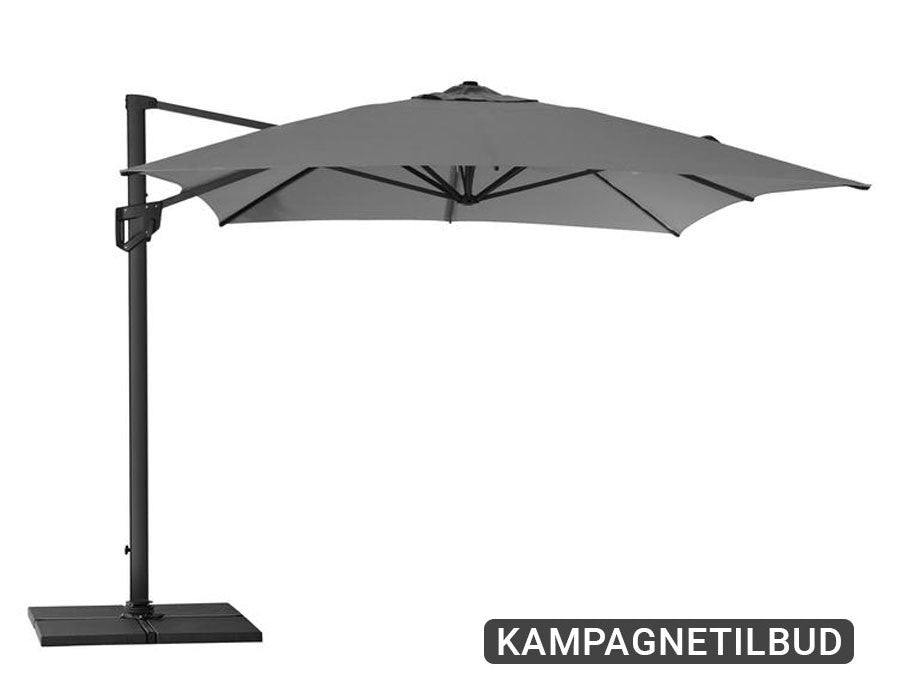 Cane-line Hyde Hanging Parasol LIGHT GREY – 3x4 m