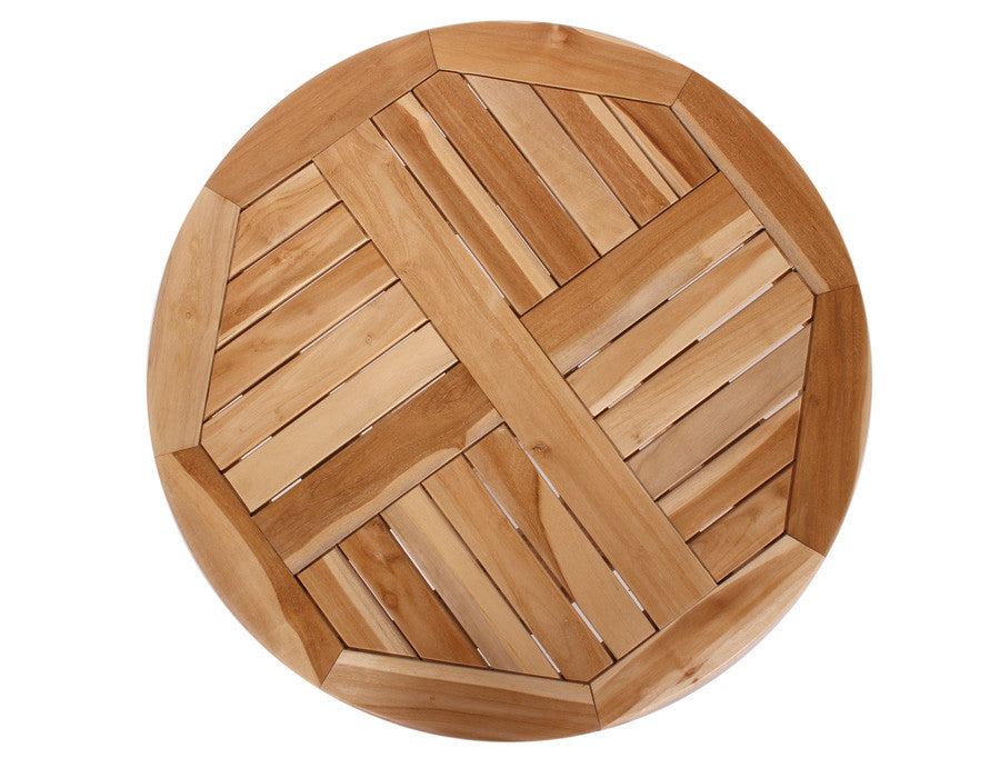 Andalucia Coffee Table ROUND CLASSIC TEAK – 70 cm