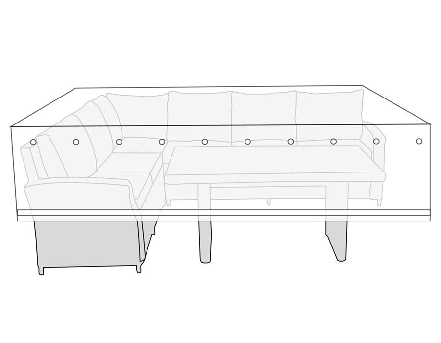 Cover – 280x215 cm for Corner Sofa Set