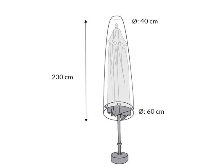 Parasol Cover – 3x3 m & Ø3.5 m