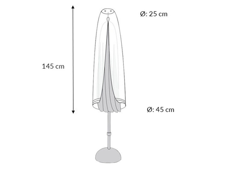 Parasol Cover – Ø2 m & Ø2.5 m