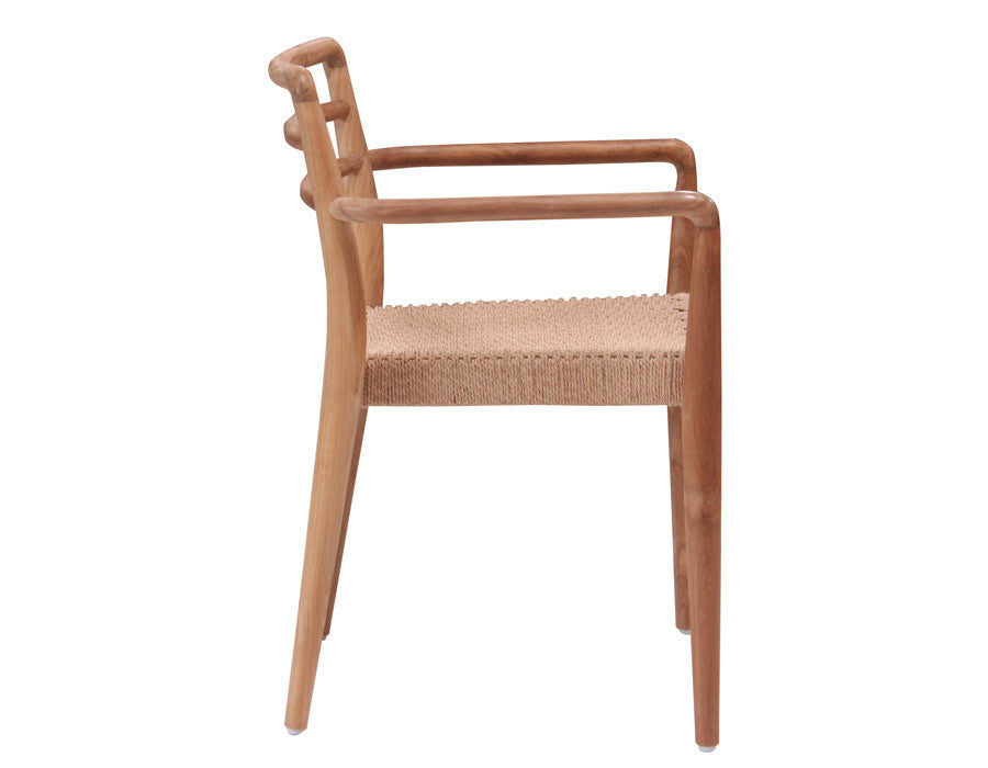 Dasa Dining Chair CORE TEAK – w/ Armrests