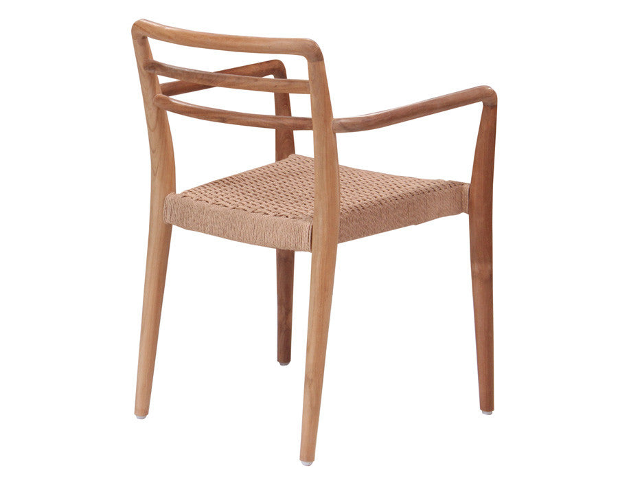 Dasa Dining Chair CORE TEAK – w/ Armrests