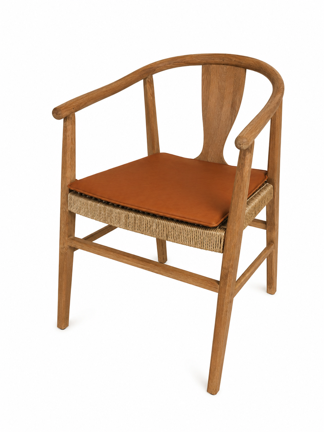 Oscar seat cushion leather for Venice chair