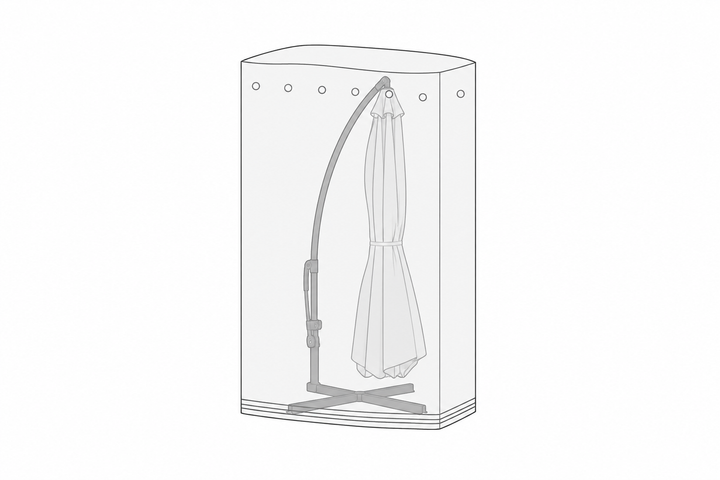 Outfit cover hanging parasol - 280 cm 48317