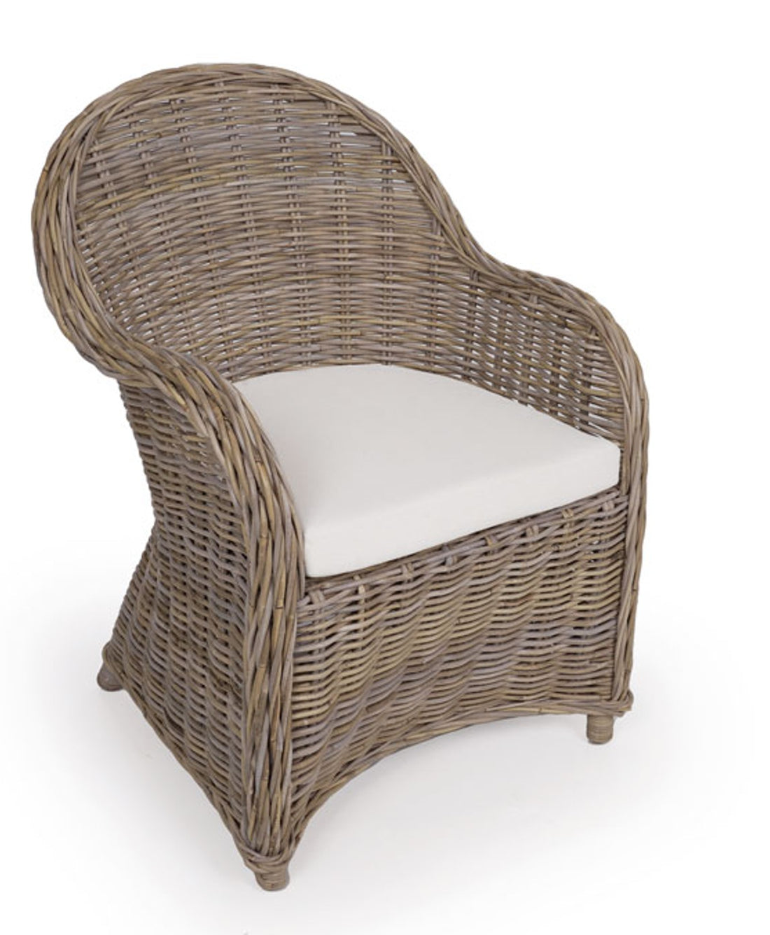 Mallorca Chair - Kubu grey - Including Cushion