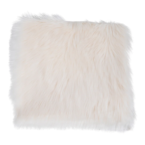 Lambskin cushion Imitation - Nature - 40x40 cm