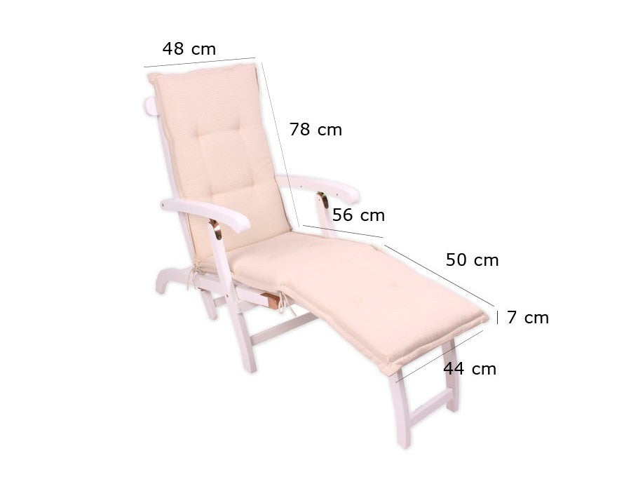 Aston Deck Chair Cushion - Natur