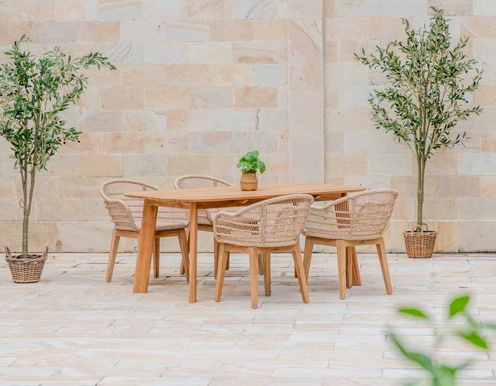 Balder table with 4 Mipando chairs