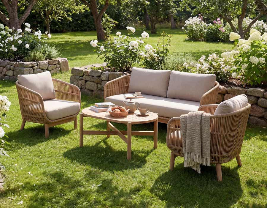 Helena 2 seat sofa lounge set