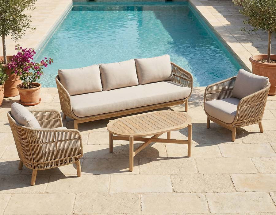 Helena 3 seat sofa Lounge set