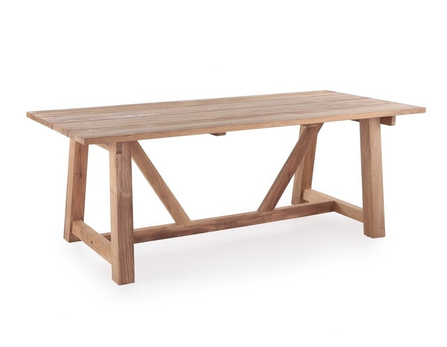 Hercules Lago Dining Set - 200x100 cm /4 chairs