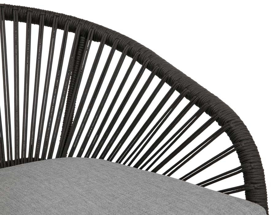 Nora Chair Dark Grey incl. seat cushion